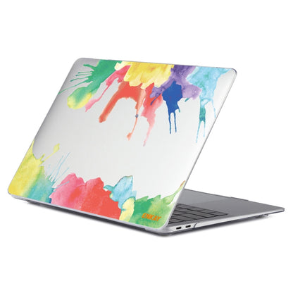 For MacBook Air 13.3 inch A2179 / A2337 ENKAY Hat-Prince Forest Series Pattern Laotop Protective Crystal Case(Watercolor Pattern) - MacBook Air Cases by ENKAY | Online Shopping UK | buy2fix