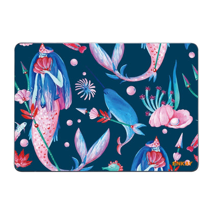 For MacBook Air 13.3 inch A2179 / A2337 ENKAY Hat-Prince Natural Series Laotop Protective Crystal Case(Mermaid) - MacBook Air Cases by ENKAY | Online Shopping UK | buy2fix