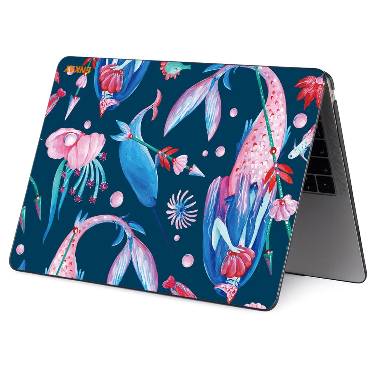 ENKAY Hat-Prince Natural Series Laotop Protective Crystal Case for MacBook Pro 16 inch A2141(Mermaid) - MacBook Pro Cases by ENKAY | Online Shopping UK | buy2fix