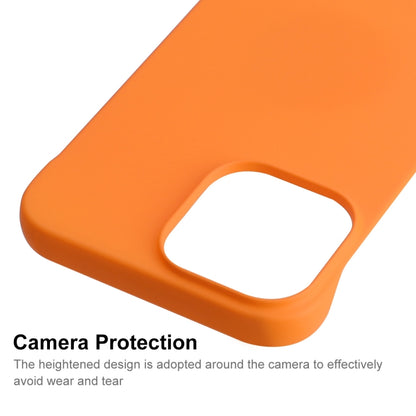 For iPhone 12 / 12 Pro ENKAY Matte Frameless Hard PC Case(Orange) - iPhone 12 / 12 Pro Cases by ENKAY | Online Shopping UK | buy2fix