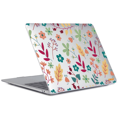 ENKAY Flower Series Pattern Laotop Protective Crystal Case For MacBook Air 13.3 inch A1932 / A2179 / A2337(Spring) - MacBook Air Cases by ENKAY | Online Shopping UK | buy2fix