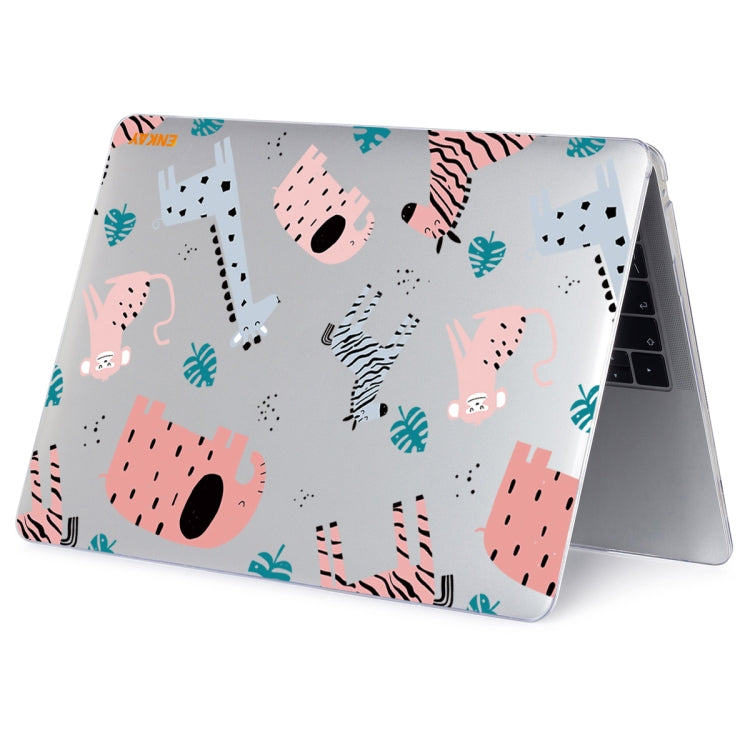 ENKAY Animal Series Pattern Laotop Protective Crystal Case For MacBook Pro 13.3 inch A1706 / A1708 / A1989 / A2159(Animals No.2) - MacBook Pro Cases by ENKAY | Online Shopping UK | buy2fix