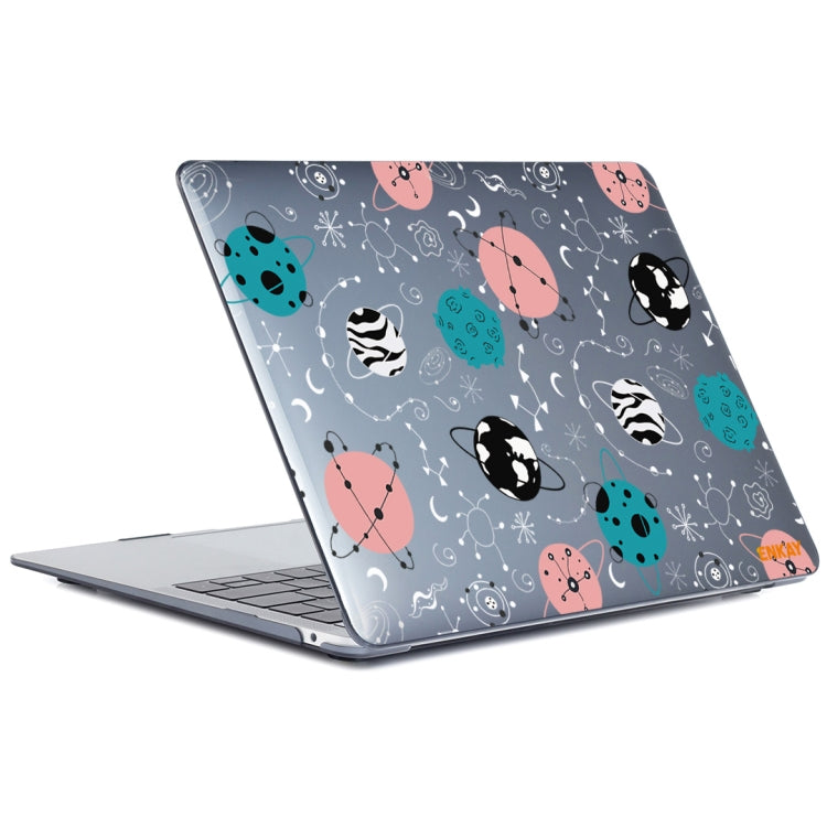 ENKAY Star Series Pattern Laotop Protective Crystal Case For MacBook Pro 14.2 inch A2442 (2021)(Geometric Planet) - MacBook Pro Cases by ENKAY | Online Shopping UK | buy2fix