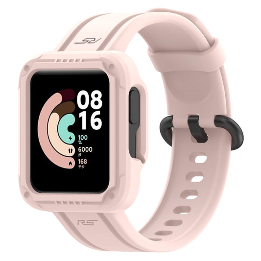 For Xiaomi Mi Watch 2 Lite Silicone Solid Color Watch Band(Pink) - Watch Bands by buy2fix | Online Shopping UK | buy2fix
