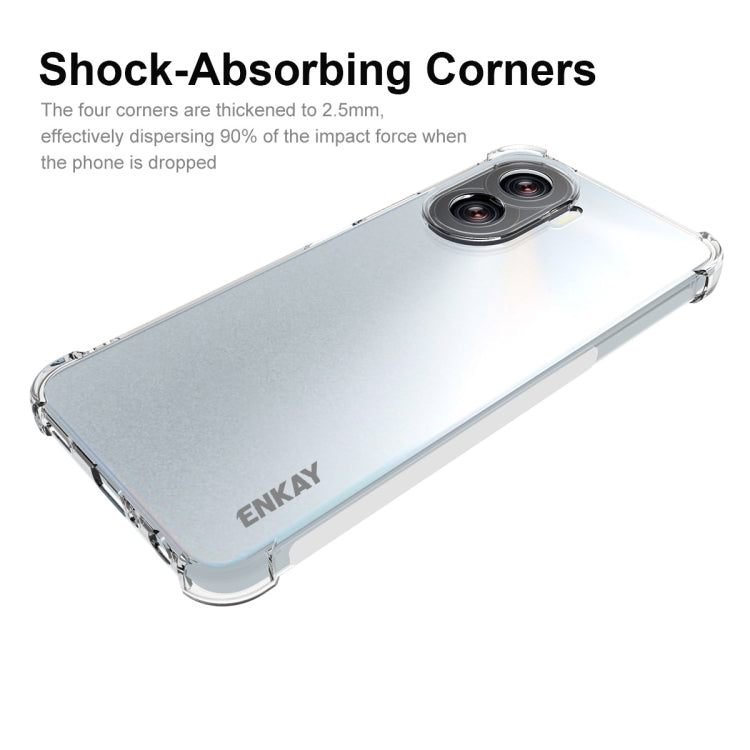 For Honor X40i 5G ENKAY Clear TPU Shockproof Phone Case - Huawei Cases by ENKAY | Online Shopping UK | buy2fix