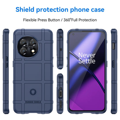 For OnePlus 11 5G Full Coverage Shockproof TPU Case(Blue) - OnePlus Cases by buy2fix | Online Shopping UK | buy2fix