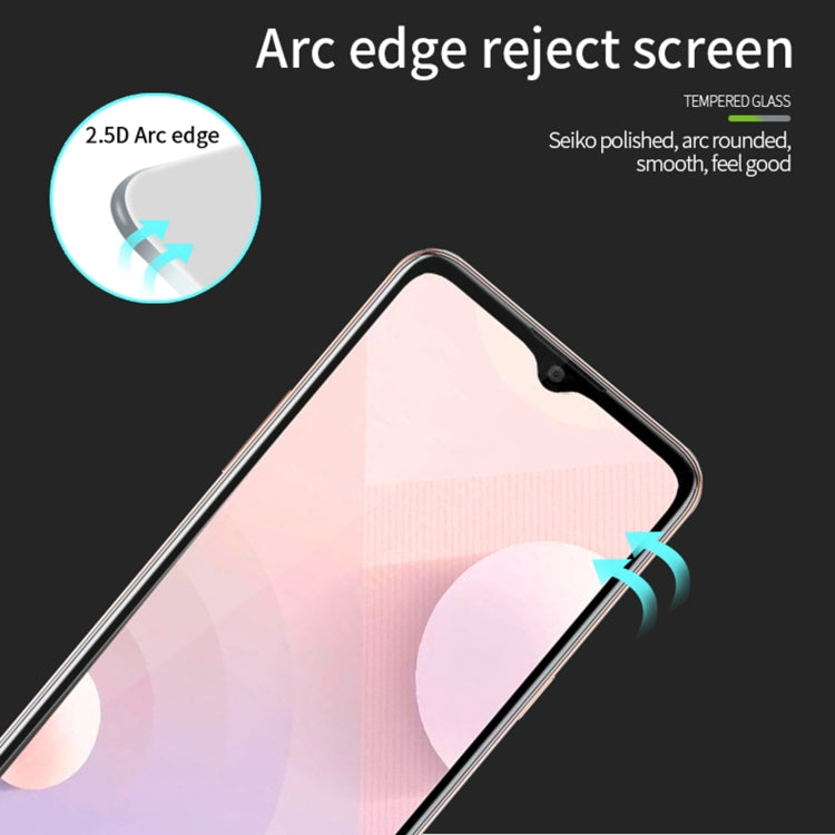 For Xiaomi Poco C51 PINWUYO 9H 2.5D Full Screen Tempered Glass Film(Black) -  by PINWUYO | Online Shopping UK | buy2fix