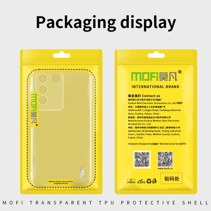 For vivo S17 Pro MOFI Ming Series Ultra-thin TPU Phone Case(Transparent) - vivo Cases by MOFI | Online Shopping UK | buy2fix