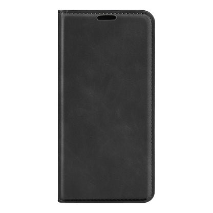 For iPhone 16 Pro Retro-skin  Magnetic Suction Leather Phone Case(Black) - iPhone 16 Pro Cases by buy2fix | Online Shopping UK | buy2fix