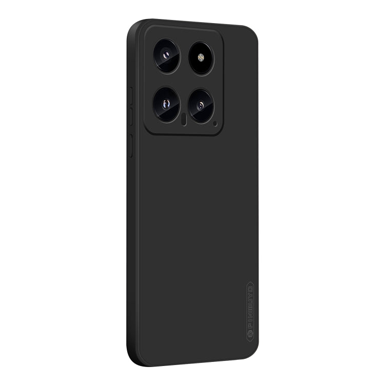 For Xiaomi 14 PINWUYO Sense Series Liquid Silicone TPU Phone Case(Black) - Xiaomi Cases by PINWUYO | Online Shopping UK | buy2fix