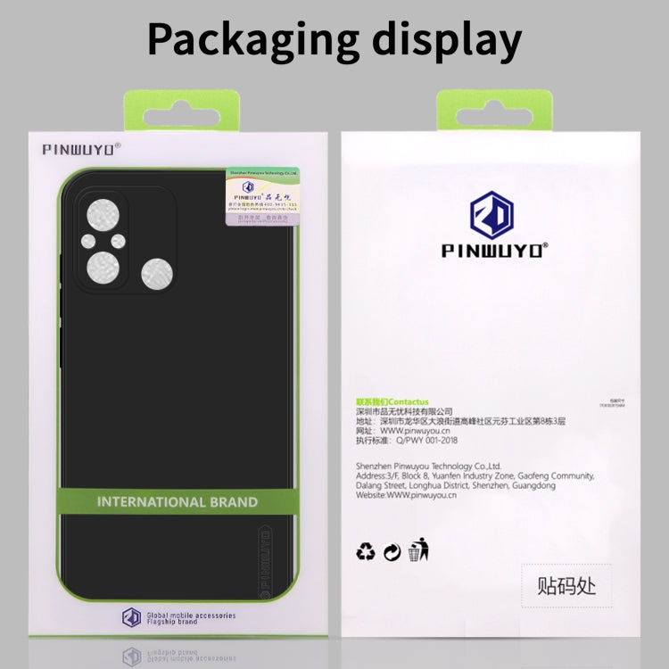 For Xiaomi Redmi K70E PINWUYO Sense Series Liquid Silicone TPU Phone Case(Green) - K70E Cases by PINWUYO | Online Shopping UK | buy2fix