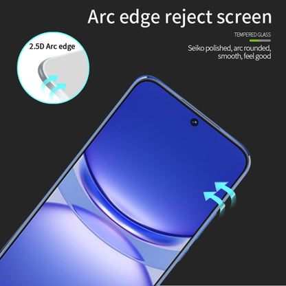 For Huawei nova 12S PINWUYO 9H 2.5D Full Screen Tempered Glass Film(Black) - Huawei Tempered Glass by PINWUYO | Online Shopping UK | buy2fix