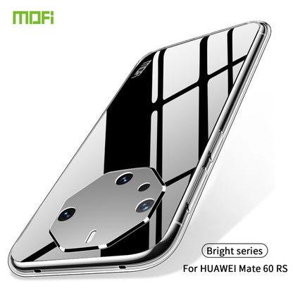 For Huawei Mate 60 RS Ultimate MOFI Ming Series Ultra-thin TPU Phone Case(Transparent) - Huawei Cases by MOFI | Online Shopping UK | buy2fix