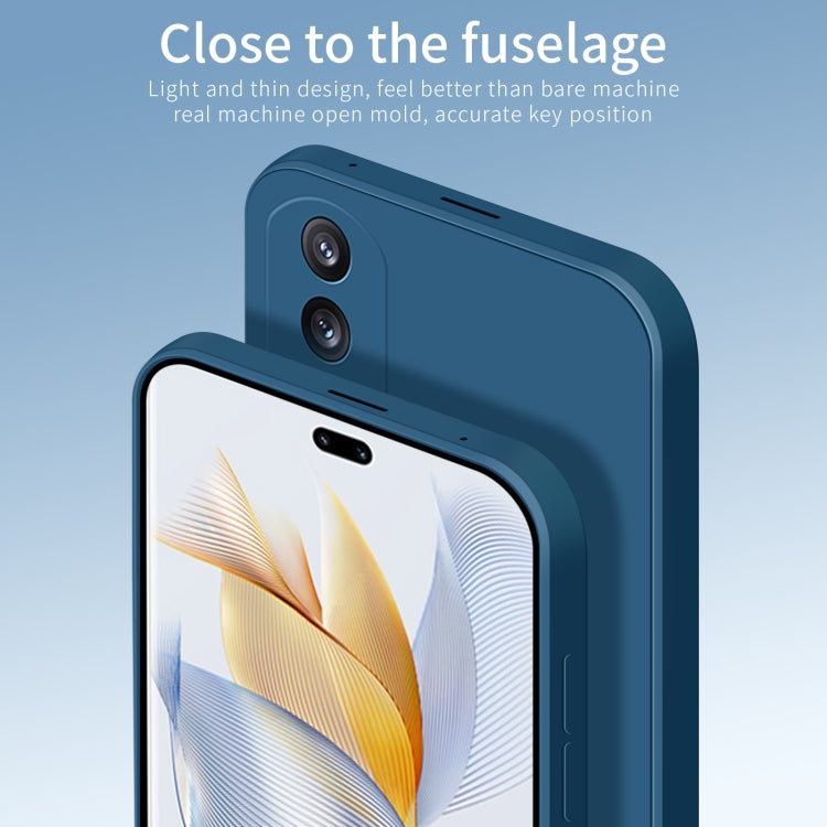 For Honor 90 Pro PINWUYO Sense Series Liquid Silicone TPU Phone Case(Black) - Honor Cases by PINWUYO | Online Shopping UK | buy2fix