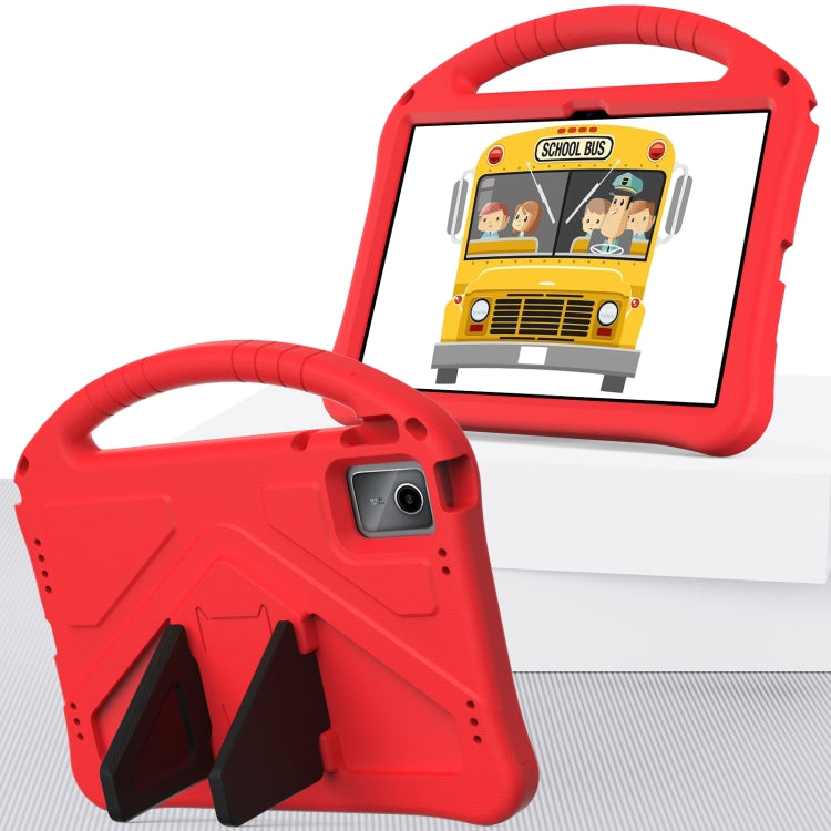 For Lenovo Tab M11 /Xiaoxin Pad 11 2024 EVA Shockproof Tablet Case with Holder(Red) - Lenovo by buy2fix | Online Shopping UK | buy2fix