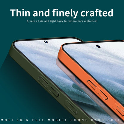 For Samsung Galaxy S24 5G MOFI Qin Series Skin Feel All-inclusive PC Phone Case(Orange) - Galaxy S24 5G Cases by MOFI | Online Shopping UK | buy2fix