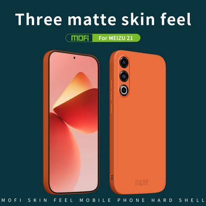 For Meizu 21 MOFI Qin Series Skin Feel All-inclusive PC Phone Case(Green) - Meizu by MOFI | Online Shopping UK | buy2fix