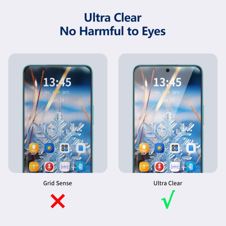 For Samsung Galaxy A54 5G 2pcs ENKAY Hat-Prince 360 Degree Anti-peeping Privacy Full Screen Tempered Glass Film - Galaxy Tempered Glass by ENKAY | Online Shopping UK | buy2fix