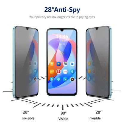 For Samsung Galaxy A24 5G 2pcs ENKAY Hat-Prince 360 Degree Anti-peeping Privacy Full Screen Tempered Glass Film - Galaxy Tempered Glass by ENKAY | Online Shopping UK | buy2fix