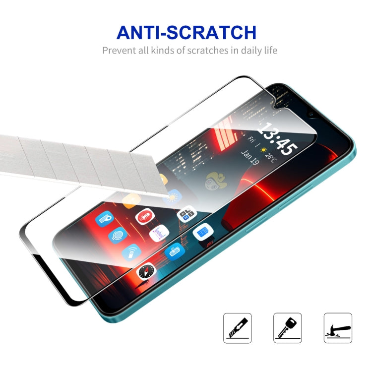 For Tecno Spark 10 / 10 5G 10pcs ENKAY Full Glue High Aluminum-silicon Tempered Glass Film - Tecno Tempered Glass by ENKAY | Online Shopping UK | buy2fix