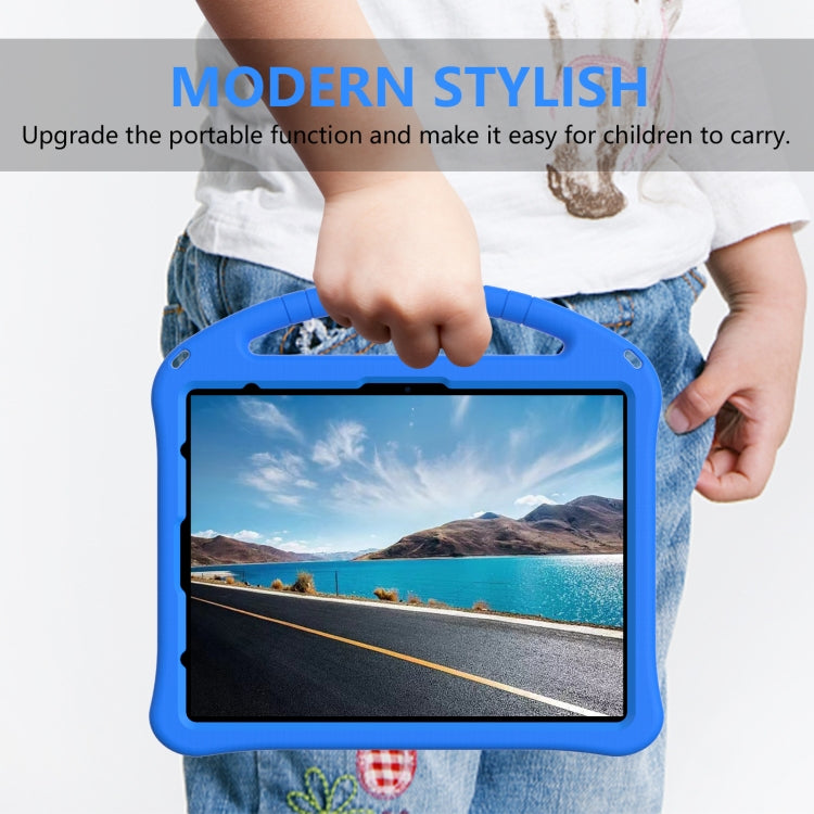 For iPad Pro 13 2024 EVA Shockproof Tablet Case with Holder(Blue) - iPad Pro 13 2024 Cases by buy2fix | Online Shopping UK | buy2fix