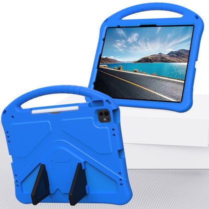 For iPad Pro 13 2024 EVA Shockproof Tablet Case with Holder(Blue) - iPad Pro 13 2024 Cases by buy2fix | Online Shopping UK | buy2fix