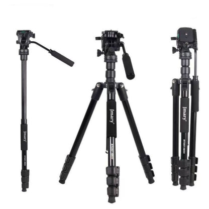 JMARY KT285+NB50 Camera Stand Extendable Height Aluminum Alloy Camera Holder Tripod - Tripods by Jmary | Online Shopping UK | buy2fix