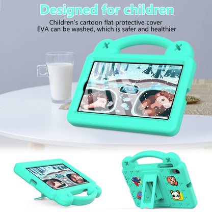 For Walmart Onn 7.0 Gen4 2024 Handle Kickstand Children EVA Shockproof Tablet Case(Mint Green) - Others by buy2fix | Online Shopping UK | buy2fix