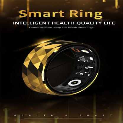 R12M SIZE 18 Smart Ring, Support Health Monitoring / Multiple Exercise Modes(Silver) - Smart Rings / Smart Telephones by buy2fix | Online Shopping UK | buy2fix