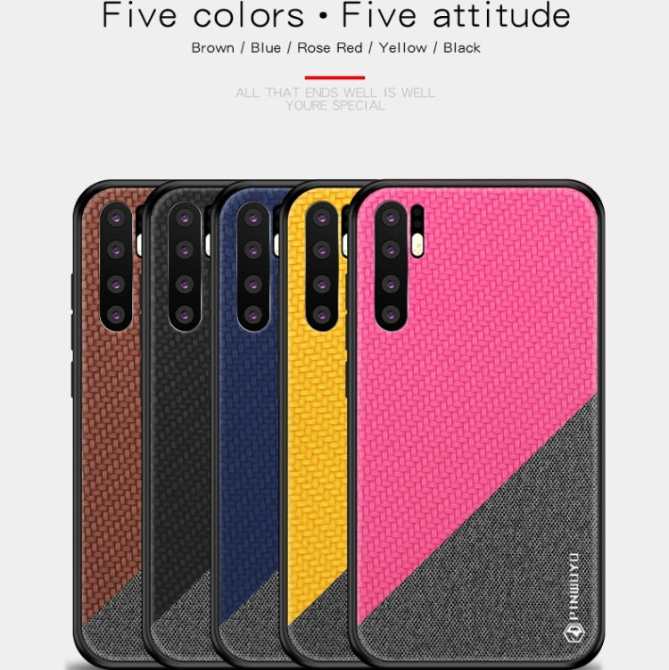 PINWUYO Honors Series Shockproof PC + TPU Protective Case for Huawei P30 Pro(Black) - Huawei Cases by PINWUYO | Online Shopping UK | buy2fix