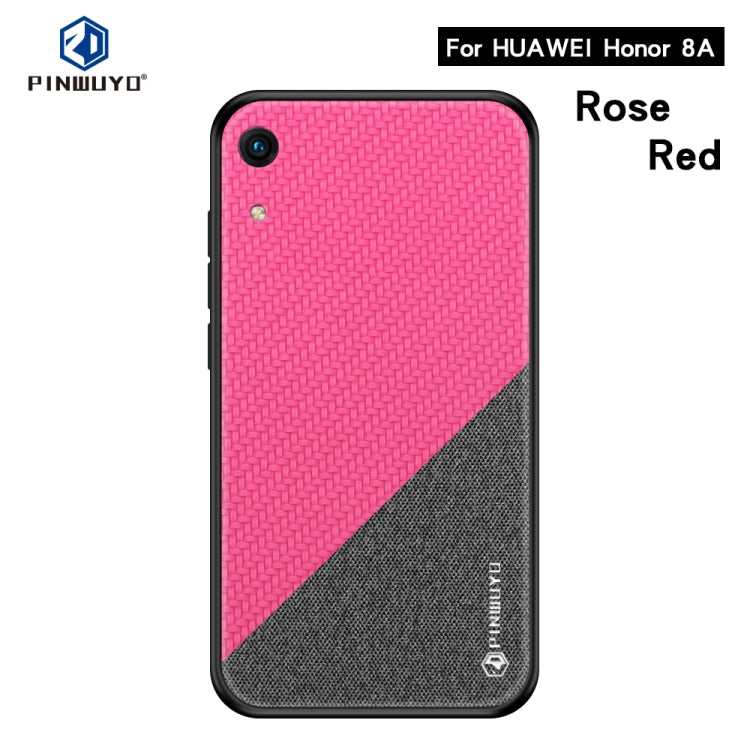 PINWUYO Honors Series Shockproof PC + TPU Protective Case for Huawei Honor 8A / Y6 Pro 2019 / Enjoy 9e(Red) - Honor Cases by PINWUYO | Online Shopping UK | buy2fix
