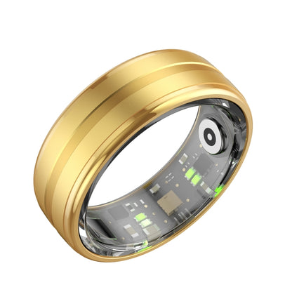 R06 SIZE 9 Smart Ring, Support Heart Rate / Blood Oxygen / Sleep Monitoring / Multiple Sports Modes(Gold) - Smart Rings / Smart Telephones by buy2fix | Online Shopping UK | buy2fix