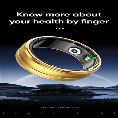 R06 SIZE 12 Smart Ring, Support Heart Rate / Blood Oxygen / Sleep Monitoring / Multiple Sports Modes(Black) - Smart Rings / Smart Telephones by buy2fix | Online Shopping UK | buy2fix