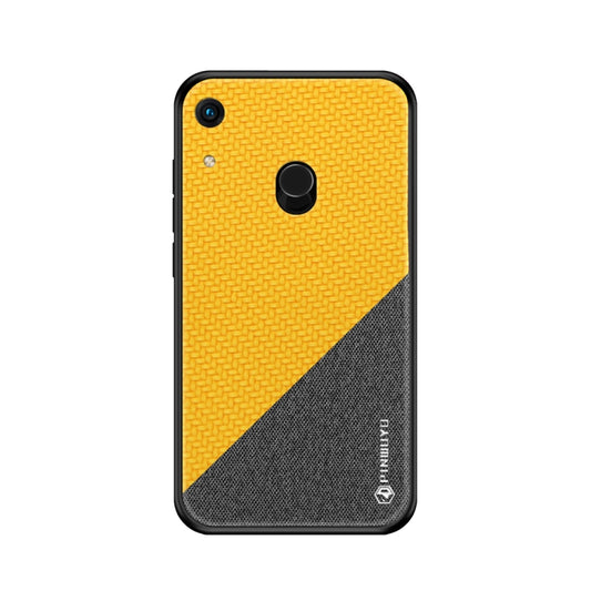 PINWUYO Honors Series Shockproof PC + TPU Protective Case for Huawei Y6 2019 (Fingerprint Hole) / Y6 Prime 2019 / Honor 8A Pro(Yellow) - Honor Cases by PINWUYO | Online Shopping UK | buy2fix