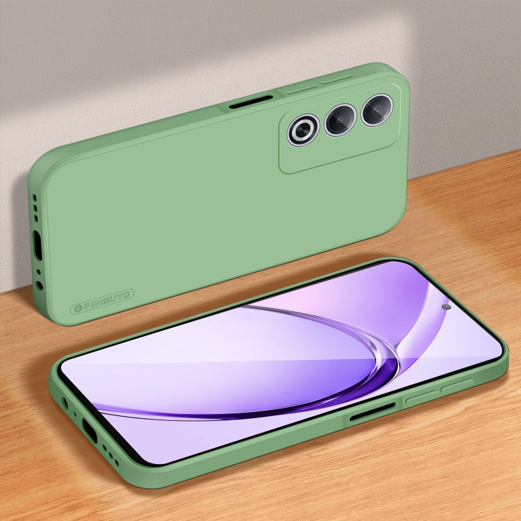 For OPPO A3 Pro Global PINWUYO Sense Series Liquid Silicone TPU Phone Case(Green) - OPPO Cases by PINWUYO | Online Shopping UK | buy2fix