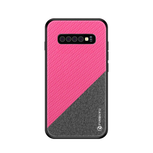 PINWUYO Honors Series Shockproof PC + TPU Protective Case for Galaxy S10 Plus(Red) - Galaxy Phone Cases by PINWUYO | Online Shopping UK | buy2fix