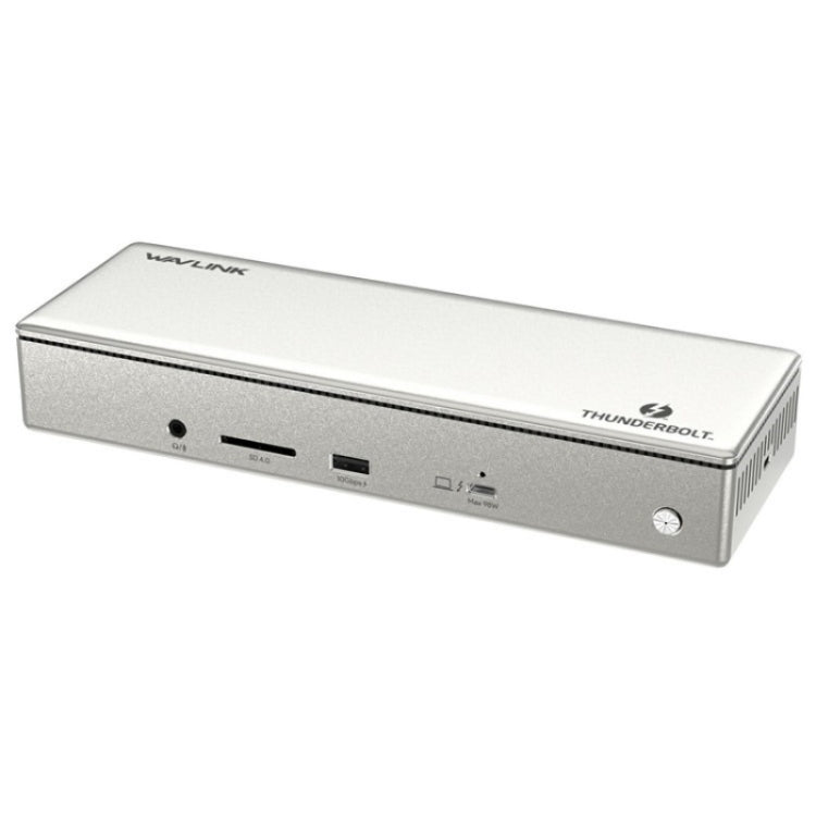 WAVLINK UTD41 PRO RJ45 / Audio / SD Card Reader 15-in-1 Thunderbolt 4 Docking Station, Plug:US Plug -  by WAVLINK | Online Shopping UK | buy2fix