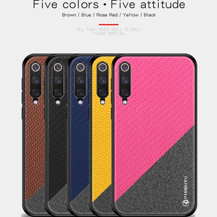 PINWUYO Honors Series Shockproof PC + TPU Protective Case for Xiaomi Mi 9 SE(Blue) - Xiaomi Cases by PINWUYO | Online Shopping UK | buy2fix