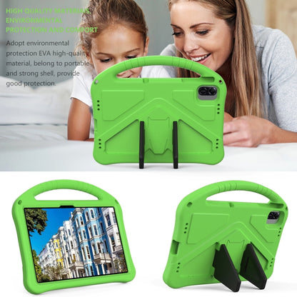 For Infinix XPad 11 inch 2024 EVA Shockproof Tablet Case with Holder(Green) - Others by buy2fix | Online Shopping UK | buy2fix