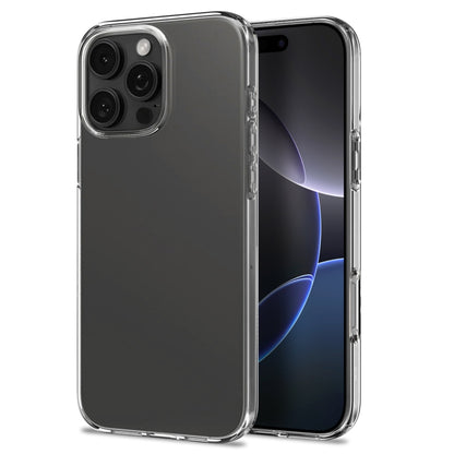 For iPhone 16 Pro Max NORTHJO 4 in 1 TPU Phone Case with Screen Film and Lens Film and Camera Control Button Cover(Clear) - iPhone 16 Pro Max Cases by NORTHJO | Online Shopping UK | buy2fix