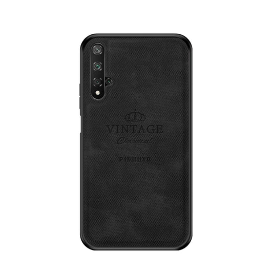 PINWUYO Shockproof Waterproof Full Coverage PC + TPU + Skin Protective Case for Huawei Honor 20(Black) - Honor Cases by PINWUYO | Online Shopping UK | buy2fix