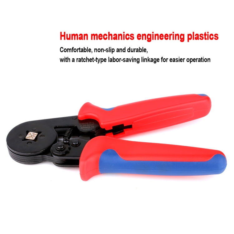 SHC86-4  Hand Crimping Tools Latest Connection Tongs 0.25--10mm - Pliers by buy2fix | Online Shopping UK | buy2fix