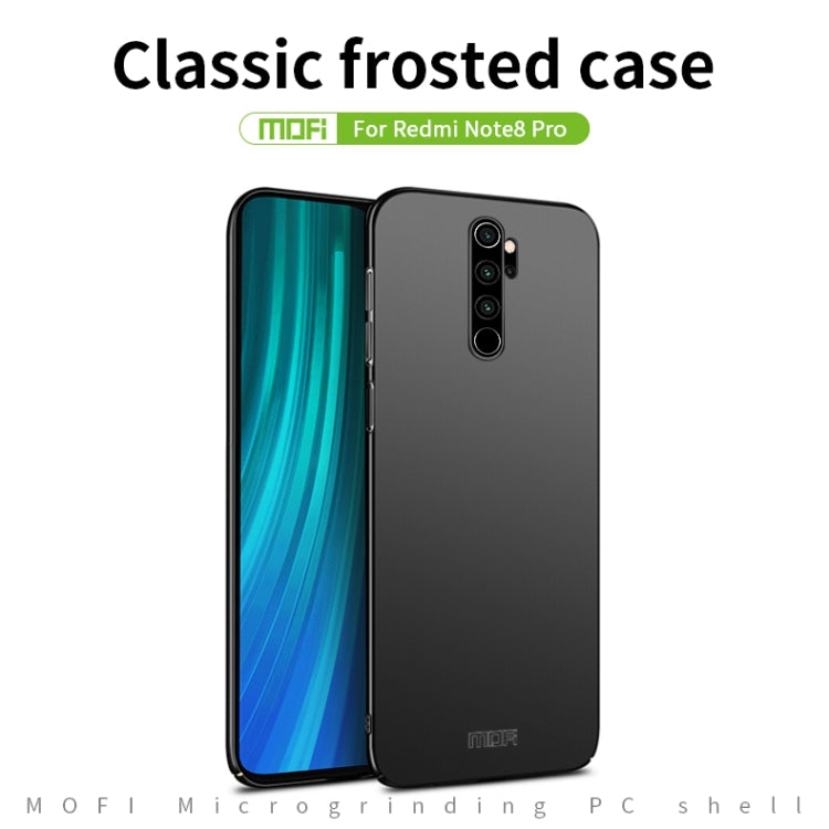 For Xiaomi RedMi Note8 Pro MOFI Frosted PC Ultra-thin Hard Case(Rose gold) - Xiaomi Cases by MOFI | Online Shopping UK | buy2fix