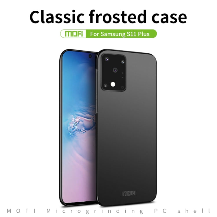 For Galaxy S20 Ultra MOFI Frosted PC Ultra-thin Hard Case(Red) - Galaxy Phone Cases by MOFI | Online Shopping UK | buy2fix