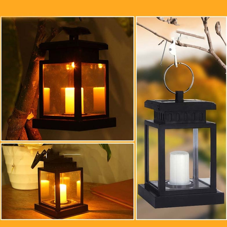 Solar Candle Light Retro Outdoor Waterproof LED Garden Light - Solar Lights by buy2fix | Online Shopping UK | buy2fix