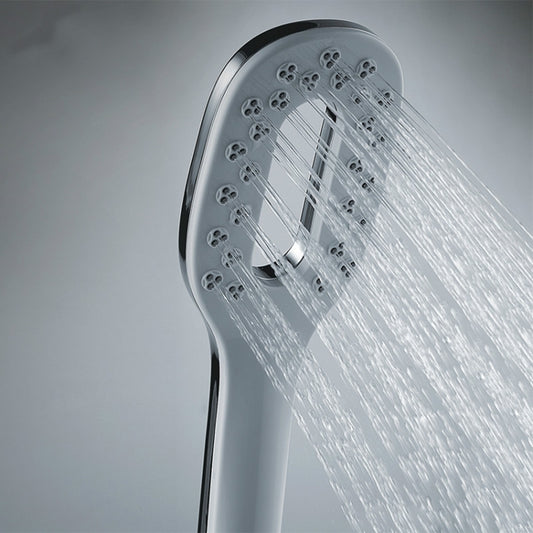 Bathroom Handheld Chrome ABS Water Saving Pressurization Massage Shower Head - Shower Head by buy2fix | Online Shopping UK | buy2fix