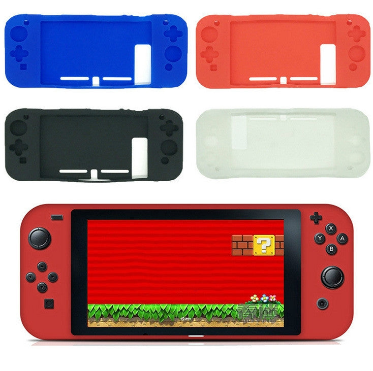 Silicone Protection Case All-inclusive Rubber Cover for Switch Game Console(Red) - Cases by buy2fix | Online Shopping UK | buy2fix