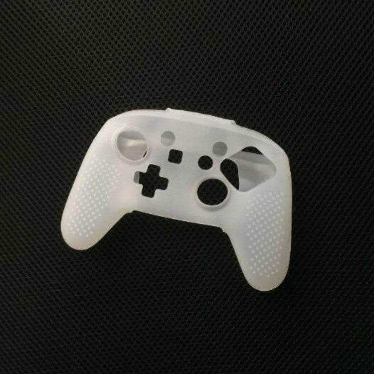 Handle Silicone Protective Case for Switch Pro Controller(White) - Cases by buy2fix | Online Shopping UK | buy2fix