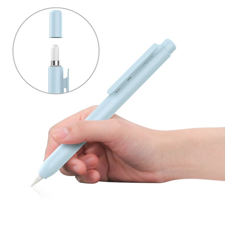 Automatic Retractable Stylus Pen Case For Apple Pencil 1(Sky Blue) - Pencil Accessories by buy2fix | Online Shopping UK | buy2fix