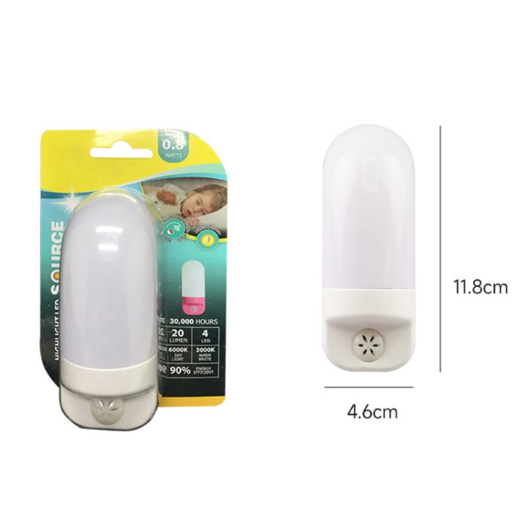 A88 Intelligent Light Sensing LED Bedside Lamp Corridor Aisle Night Light, Plug:AU Plug(Blue) - Sensor LED Lights by buy2fix | Online Shopping UK | buy2fix